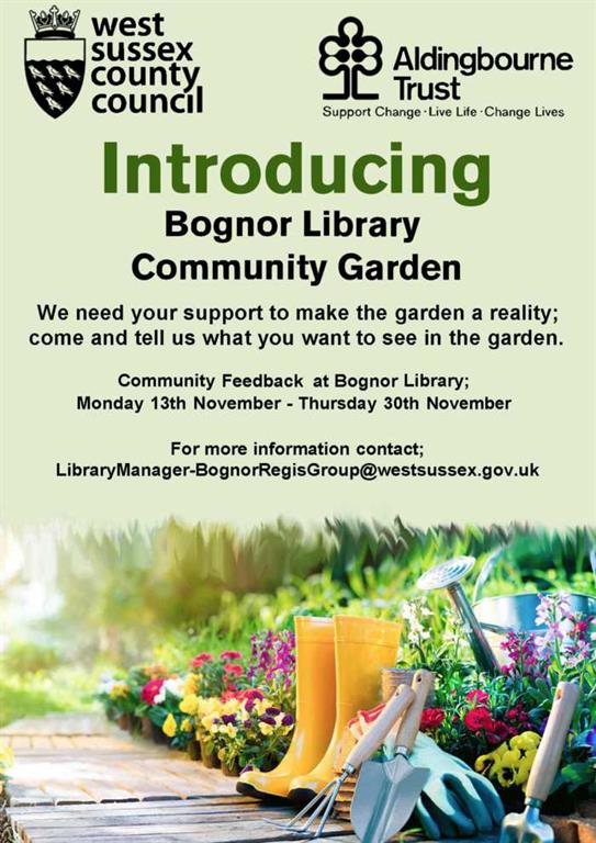 Bognor Regis Public Library Communal Garden Bognor Regis Town Council
